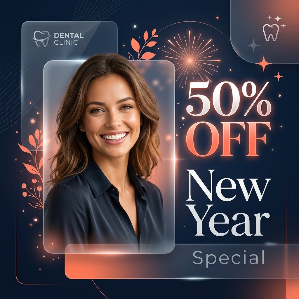 50% OFF New Year Special